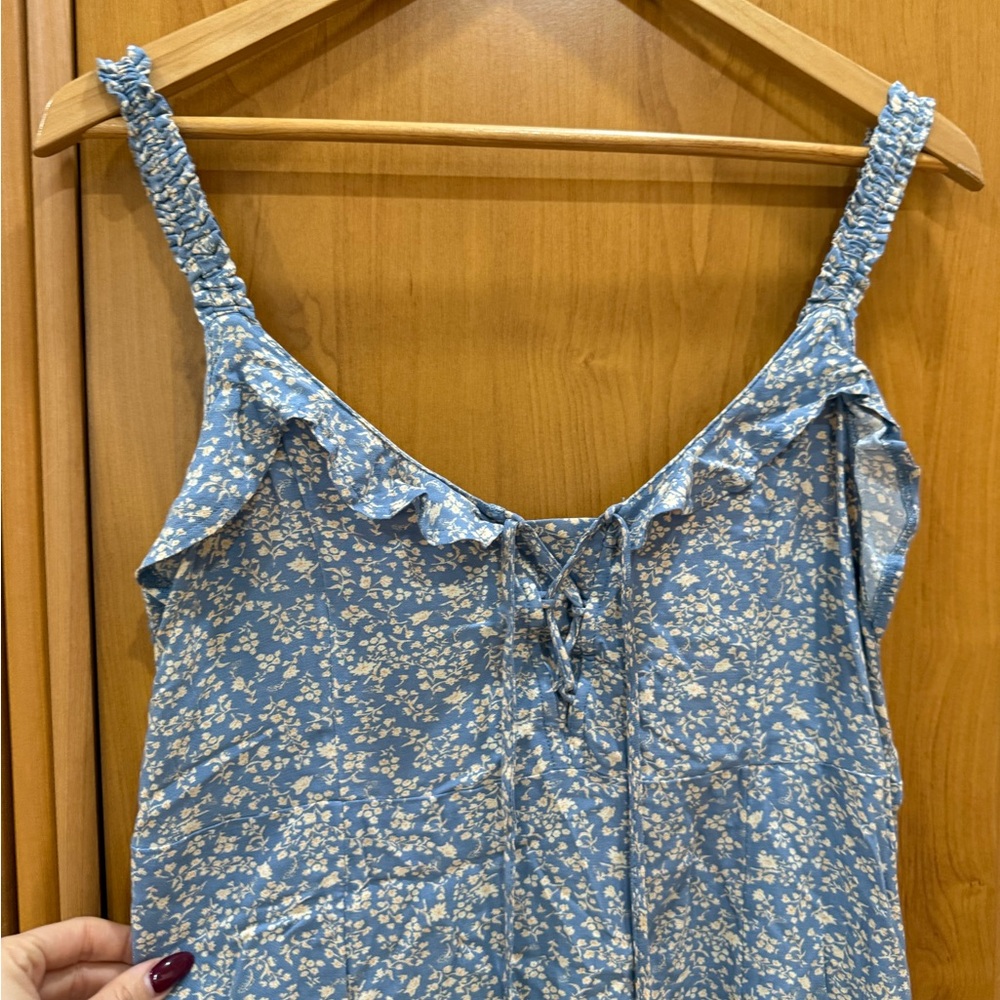 American Eagle Outfitters Blue Floral dress - Picture 5 of 10
